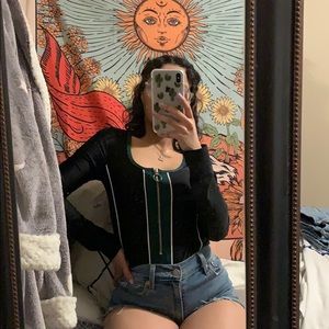 Forever 21 bodysuit  NWOT **super cute**